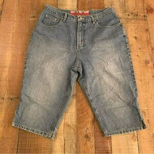 Bum equipment vintage womens bermuda denim jean shorts -15/16